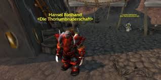 Wow Classic Thoriumbruderschaft Ruf Farmen Belohnungen