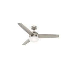 5, 110 cubic feet of air movement can produce by the 53091 hunter fan which can cover maximum area of the surroundings. 48 Midtown Ceiling Fan With Remote Includes Led Light Bulb Hunter Fan Target