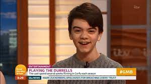 Phillip schofield was born on april 1, 1962 in oldham, lancashire, england. The Durrells Star Milo Parker Cracks Up As He Confesses He Does Look Like A Young Phillip Schofield