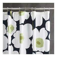 10 Unique Ways To Incorporate Black Into Your Bathroom Design Black Shower Curtains Green Shower Curtains Black Shower