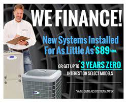 If the filter or ductwork is clogged or blocked, the system be using too much energy to cool the home, shutting off as a result. Air Conditioner Financing In Tampa Easy Ac