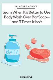 body wash shower gel or bar soap how to know which is right for you body wash skin care bar soap