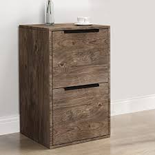 Crafted of solid wood and wood veneers in a warm espresso finish. Amazon Com Greatmeet 2 Drawers File Cabinet Wood 2 Drawers Wood File Cabinet Melamine Board Vertical Filing Cabinet 15 17 L X 16 5 W X 24 H Stand For Home Office Brown Office Products