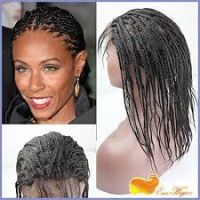 Add some fake tresses or braids made of real hair, then. Amazon Com Eseewigs Braided Wigs For Black Women Brazilian Virgin Human Hair Full Braid Lace Wigs Natural Black Color Beauty
