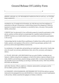 Once you formally accept this position. Free Release Of Liability Form Template Download Liability Form Pdf