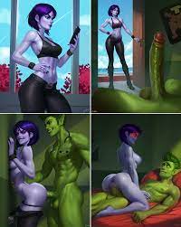 Raven (DC) :: Beast Boy :: vaginal :: riding :: doggystyle :: DC porn ::  teen titans :: secret fetish :: r34 :: DC Comics :: Evulchibi :: :: artist  :: fandoms /