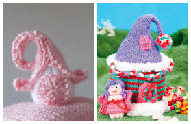 You may also like christmas angel ornament free knitting pattern click below link for free pattern… Knit Fairy House Free Knitting Patterns Knitting Pattern