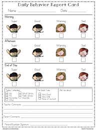 Tracking Behavior Management Visual Printable Behavior Report Daily Behavior Report Behavior Chart Preschool
