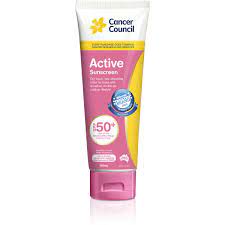Avoid prolonged sun exposure and never rely on sunscreen alone, nor important note: Cancer Council Active Pink Sunscreen Spf 50 Plus 110ml Woolworths