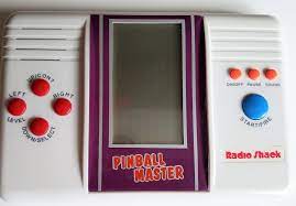 Vintage Handheld Electronic Game Pinball Master Radio Shack Manual Travel Radioshack Pinball Electronics Games Radio Shack