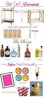 Building A Bar Cart My Style Vita Bar Cart Bar Cart Essentials Bar Cart Decor