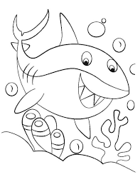 Print free images for coloring from a large collection immediately from the site. Printable Coloring Pages For Kids Baby Shark Novocom Top