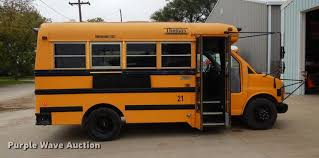 1999 gmc savana g3500 cargo thomas school bus in marysville ks item df1907 sold purple wave