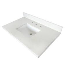 Check spelling or type a new query. Avanity Vut31wq R 31 Inch White Quartz Vanity Top With Rectangular Undermount Sink