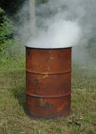 Image result for trash burning