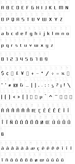 Squarea Font Dafont Com Fonts Dafont Math