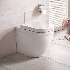 Check spelling or type a new query. Grohe Euro Rimless Back To Wall Toilet With Soft Close Seat
