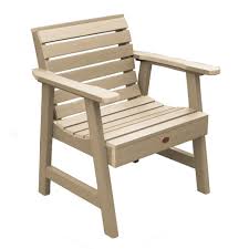 Havenside Home Mandalay Eco Friendly Marine Grade Synthetic Wood Garden Chair Tuscan Taupe Brown P Lounge Chair Outdoor Garden Lounge Chairs Garden Chairs