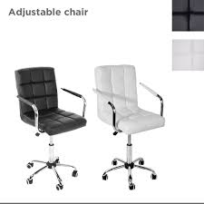 Plaid Gas Lift Swivel Office Chair Pu Computer Chairs Office Furniture Hot Sale Office Chair Cheap Office Chairs Office Chairs For Sale