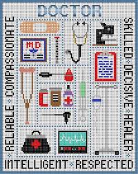 Check out our doctor cross stitch pattern selection for the very best in unique or custom, handmade pieces from our sewing & needlecraft shops. Doctor Occupation Pattern Cross Stitch Designs Cross Stitch Kits Cross Stitch Samplers