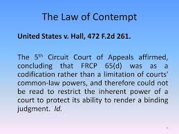 The commission said the statute has stood the test of judicial scrutiny for about five decades. Ppt The Law Of Contempt Powerpoint Presentation Free Download Id 1053240