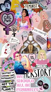 Woke Art Girl Power Art Power Wallpaper Feminist