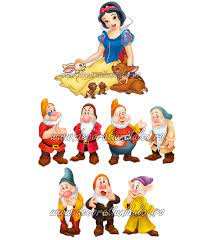 Alba ca zapada si cei sapte pitici 1937 desene animate online dublate in limba romana hd gratis snow white and the seven dwarfs desene disney. Imagine Comestibila Alba Ca Zapada Si Cei 7 Pitici Decoratiuni Dulci