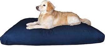 48 x 64 x 10 zipper cover = so easy to clean includes free place training dvd! Amazon Com Dogbed4less Jumbo Orthopedic Extreme Comfort Memory Foam Dog Bed For Large Dog Waterproof Lining And Machine Washable Denim Cover 55x47 Pillow Blue Dog Bed For Great Dane Pet Supplies