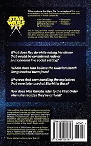 We conducted an informal poll at star wars celebration anaheim to find out what planets, tech and characters from the star wars universe are the most popular. The Unofficial Star Wars The Force Awakens Trivia Book By Voivod Allen Amazon Ae