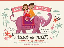 Save The Date Unique Wedding Invitations Save The Date Illustrations Save The Date Inspiration