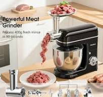 Honinst 7-IN-1 Multifunctional Stand Mixer, 6.5 QT 8-Speed Tilt-Head  Kitchen Mixer, Electric Food Mixer with Meat Grinder, Juice Blender, Dough  Hook, ...
