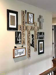 Pin By Sonya Clark On Farmhouse Decor Diy Scrabble Wall Art Pallet Wall Art Diy Pallet Wall Art
