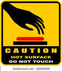 Hot Surface Hazard Warning Labels Images Stock Photos Vectors Shutterstock
