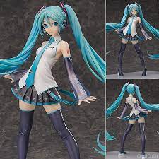 Vocaloid3 Miku Hatsune V3 1 4 Complete Figure Freeing Hatsune Miku Anime Collectibles Action Figures Collection