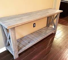 Entry Table Ideas Designed With Every Style Farmhouse Console Table Diy Console Table Home Decor