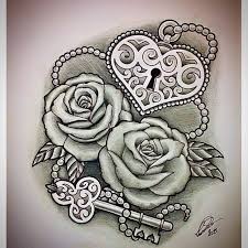 Heart Lock Tattoo The Best Original Gemstone When the key to my heart meaning is used, the padlock is often heart shaped. heart lock tattoo the best original