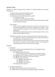 When you take out a loan, you sign a promissory note. Law Of Conveyancing Intervivos Transfer Definition Transfer Of Property From Transferor To Transferee Without Any Monetary Consideration Transferee Receives Studocu