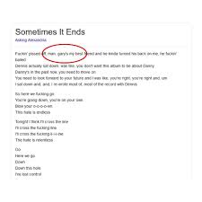 Love Looking At Google Search Lyrics Apparently We All Missed Gary As Aa S Singer Prior To The Black Askingalexandria Picking up, picking up another life waking up, waking up from all the lies i feel so alone. missed gary as aa s singer prior