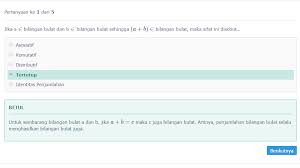 Soal dan kunci jawaban aljabar kelas 7. Pelajaran Soal Rumus Aljabar Lengkap Wardaya College
