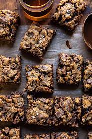 Brown Sugar Maple Chocolate Pecan Pie Bars Half Baked Harvest Recipe Chocolate Pecan Pie Bars Pecan Pie Bars Half Baked Harvest