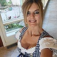 Amazon.com: GloryStar Women's German Dirndl Dress Traditional Bavarian 1  Piece Beer Garden Oktoberfest Costumes Blue Plaid Gray S : Clothing, Shoes  & Jewelry