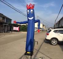 20ft Advertising Inflatable Tube Man Blow Up Giant Waving Arm Fly Puppet  Christmas Halloween Decorative Signs for Business Store Party Club-Designed  ...