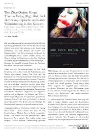 Tina Zürn/Steffen Haug/Thomas Helbig (Hg.): Bild, Blick, Berührung.  Optische und taktile Wahrnehmung in den Künsten