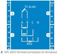 EATON MTL830B Temperature Multiplexer System Instructions