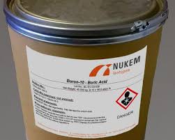 Boric acid can be prepared by reacting borax with hydrochloric acid. Boron 10 In The Form Of Boric Acid Nukem Isotopes Gmbh Alzenau