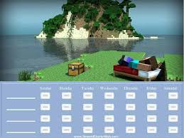 Free Printable Customizable Minecraft Behavior Charts