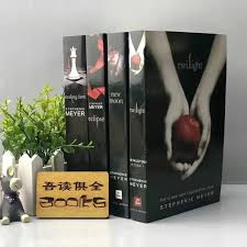 The Twilight Saga Volume 1-4 English Novels Complete Set/Books By Stephenie  Morgan Meyer/Twilight/New Moon/Eclipse/Breaking Dawn