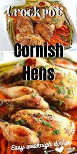 Cornish Game Hen Recipe Slow Cooker Recipe Chicken Crockpot Recipes Cornish Hen Crock Pot Recipe Cornish Hen Recipe