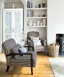 The exposed brick wall, wood floors and tall, sunny windows were already there when this designer showed up. Small Living Room Ideas How To Dress Compact Sitting Rooms And Snugs