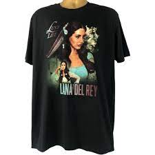 Lana Del Rey Ray Lust for Life To The Moon 2017 Tour Official T-shirt S M L  XL | eBay